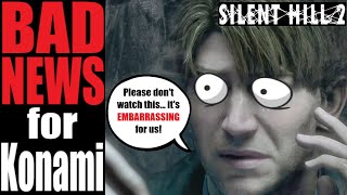 Silent Hill 2 sales numbers are PATHETIC Konami deletes mOdErN aUdIeNcE tweet in a PANIC [upl. by Serdna]