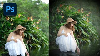 How to Create a Vignette in Photoshop 2022 [upl. by Royal]