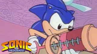 The Adventures of Sonic The Hedgehog  MacHopper  Classic Cartoons For Kids [upl. by Hoon]