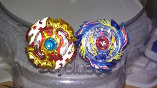 BATTLE  Spriggan Requiem0Zt VS God Valkyrie 6V Rb  Beyblade Burst Evolution [upl. by Namad]