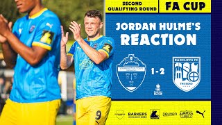 RFC  Warrington Town PostMatch Reaction  Jordan Hulme [upl. by Pavia834]