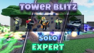 Expert Solo Guide 2024  Tower Blitz ROBLOX [upl. by Nothsa100]