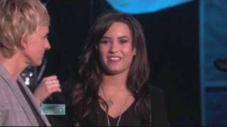 Demi Lovato Dont Forget Live At Ellen Show 04 15 2009 HQ [upl. by Aaronson4]