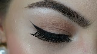 Eyeliner ziehen I Einfaches Lidstrich Tutorial für Anfänger [upl. by Eenwahs]