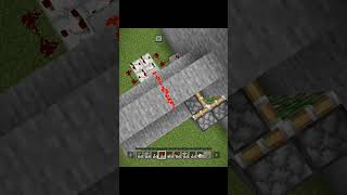 How to make 2x1 Piston Door In Minecraft minecraftshorts minecraft minecraftbuilding [upl. by Atinod]