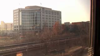 Riding Amtrak 29 from Washington DC to Martinsburg WV 2212012 [upl. by Delamare]