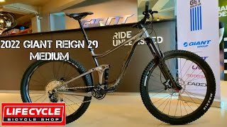 2022 GIANT REIGN 29 MEDIUM  WEIGHT [upl. by Iclek]