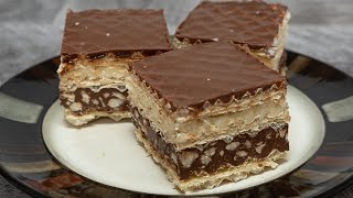 Čoko lešnik kocke  Knoppers  Bebina kuhinja  Domaći video recept [upl. by Aylsworth382]