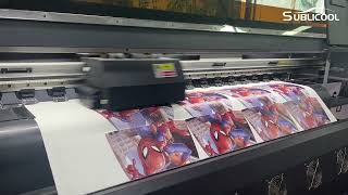 Inkjet Dye Sublimation Printer for Digital Printing [upl. by Aihsrop68]