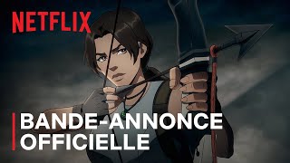 Tomb Raider  La légende de Lara Croft  Bandeannonce officielle VF  Netflix France [upl. by Culhert]