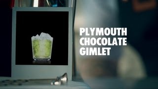 PLYMOUTH CHOCOLATE GIMLET DRINK RECIPE  HOW TO MIX [upl. by Cykana]