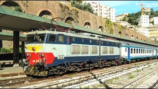 Lima FS E 656023 quotCaimanoquot Electric Locomotive with Rivarossi FS quotXMPR 2quot Express Passenger Train [upl. by Gati]