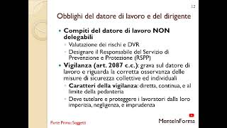 Sicurezza sul lavoro  Parte 5  DLgs 81  2008  tutorial [upl. by Yole]