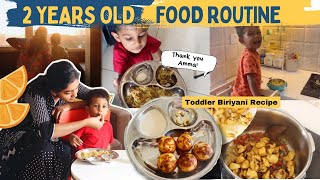 தமிழில் What My Toddler “Ate in a Day”  How to plan their Meal  Toddler Mushroom Biriyani Recipe [upl. by Hamford]