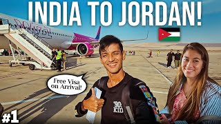 Indian Traveling to Jordan 🇯🇴  Jordan Free Visa On Arrival [upl. by Euqininod]