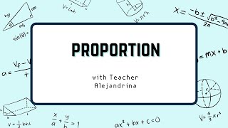 Understanding Proportions The Basics proportion businessmathematics [upl. by Sewell422]