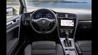 VW Golf 7 Facelift Cockpit und Bedienelemente 2018 [upl. by Ahsinar282]