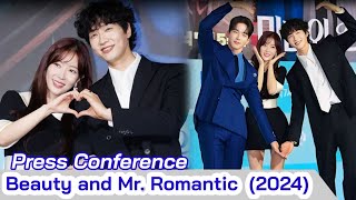 BEAUTY AND MR ROMANTIC 2024 KDrama Press Conference  Im Soo Hyang and Ji Hyun Woo Korean Drama [upl. by Nickolaus110]