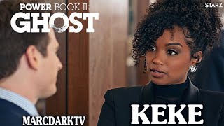 POWER BOOK II GHOST SEASON 3 KEKE TRAVIS CHARACTER DESCRIPTION BREAKDOWN [upl. by Willyt]