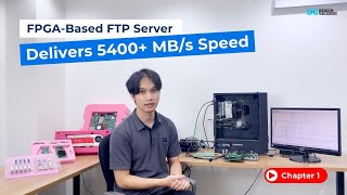 FPGABased FTP Server Delivers 5400 MBs Speed [upl. by Liebermann]