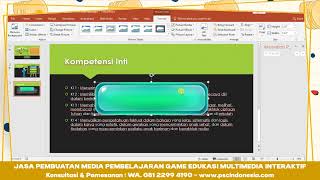 Cara Membuat Media Pembelajaran di PPT [upl. by Hershell]