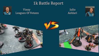 Channel Pilot Battle Report Leagues of Votann VS Aeldari [upl. by Atrahc]