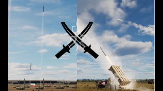 THAAD INTERCEPTORS VS SCUD MISSILES [upl. by Rybma]