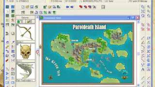 Part K Overland Mapping with Campaign Cartographer [upl. by Hezekiah]