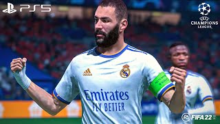 FIFA 22  Liverpool vs Real Madrid  UEFA Champions League Final 2022 Full Match PS5 Gameplay  4K [upl. by Whitelaw]