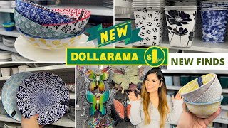 Dollarama Canada New Finds For Home Kitchen Pantry Home Decor Kitchen Dinnerware amp Organizers [upl. by Yirinec]