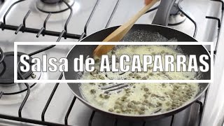 Super Fácil  Cómo preparar salsa de alcaparras ideal para pescados o Pollo [upl. by Anelat]