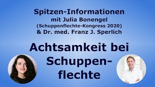 Achtsamkeit bei Schuppenflechte  Psoriasis  Dr med Franz J Sperlich [upl. by Sula]