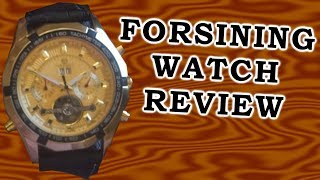 Forsining Watch Review [upl. by Ahcarb510]