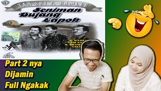 🤣Indonesian Reaction‼️Seniman Bujang Lapok Part 2 [upl. by Nitsuga856]