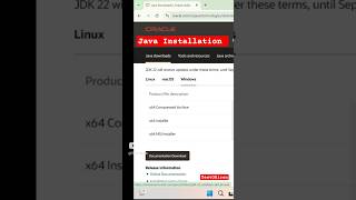 How to Install Java JDK on Windows 11 shorts youtubeshorts trending [upl. by Bibi]