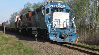 ExGMTX Smurf leading cn589 cn4900 and GTW6226 [upl. by Nylrad]