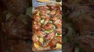 Pollo al horno con papas [upl. by Paola]