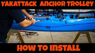 How to install Yakattack anchor trolley on a Bonafide SS127 [upl. by Earas]