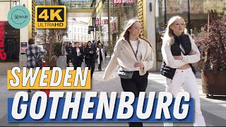 Gothenburg  Sweden  4K  City Walking Tour  Highlights [upl. by Daye]