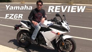 Yamaha FZ6R Review USA Yamaha XJ6 Review Europe Great Bike [upl. by Lavicrep674]