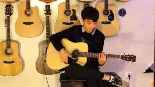 OkapiFirebricksYangchuxiaoFingerstyle guitar cover [upl. by Chuipek]