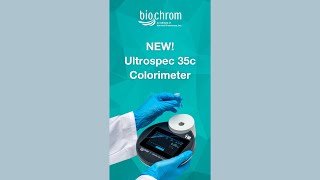 COMPACT amp PORTABLE  Ultrospec 35c Colorimeter  Biochrom [upl. by Efron465]