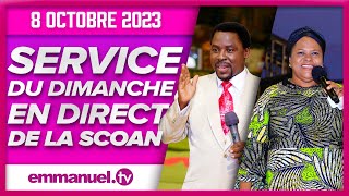 SERVICE DU DIMANCHE DE LA SCOAN 081023  Emmanuel TV en Direct en Français [upl. by Odo695]