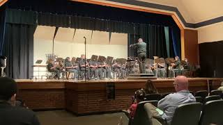 Holcomb Bridge Middle School 7th Grade Band  Darklands March [upl. by Marlyn]