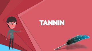 What is Tannin Explain Tannin Define Tannin Meaning of Tannin [upl. by Notlef]