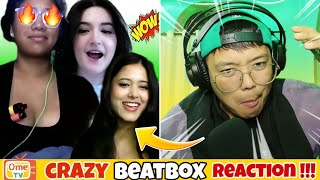 CRAZY BEATBOX REACTION  BEATBOXING FOR STRANGERS ON OMEGLE [upl. by Assirok550]