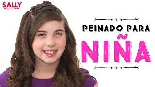 Peinado para Niña Paso a Paso [upl. by Enilekcaj]