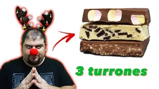 3 turrones de chocolate para sorprender en navidad  Receta [upl. by Gnouv]