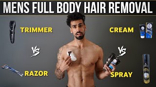 Best Methods To REMOVE BODY HAIR For Men  Abhinav Mahajan [upl. by Peisch]