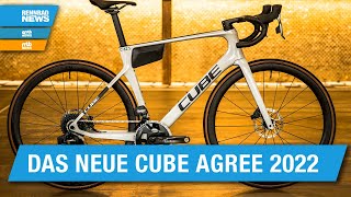 Cube Bikes Agree 2022 EnduranceRennrad Aerodynamik im Fokus [upl. by Okime]